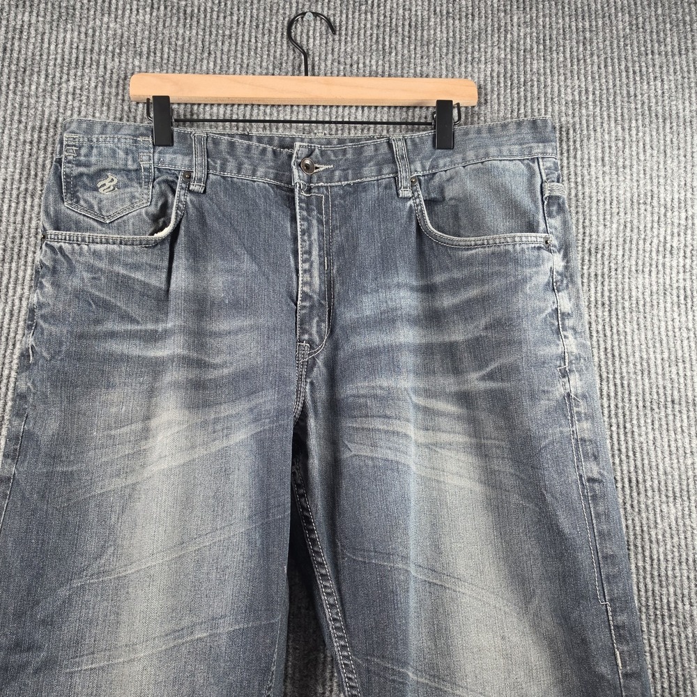 Rocawear Jeans Mens 38 Classic Fit Medium Wash Baggy Y2K Denim Streetwear Skater